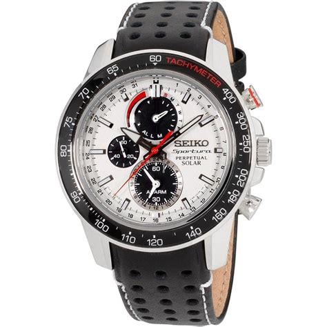 seiko sportura solar perpetual chronograph